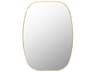 Livabliss by Surya Aranya Gold Wall Mirror Oval