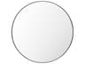 Livabliss by Surya Aranya Black Wall Mirror Round