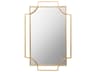 Livabliss by Surya Kassandra Gold Wall Mirror Rectangular