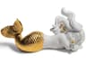 Lladro Day Dreaming At Sea Mermaid Figurine