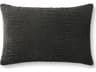 Loloi Rugs Charcoal 13" x 21" Pillow Cover