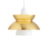 Louis Poulsen Doo Wop 1-Light Brass Round Mini Pendant