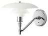 Louis Poulsen PH-3/2 1-Light High Lustre Chrome Plated Wall Sconce
