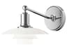 Louis Poulsen PH-2/1 1-Light High Lustre Chrome Plated Wall Sconce