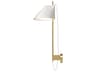 Louis Poulsen Yuh Brass White Wall Sconce