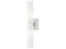 Livex Lighting Aero 2-Light Nickel Glass Wall Sconce