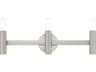 Livex Lighting Copenhagen 3-Light Brushed Nickel Vanity Light
