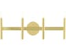 Livex Lighting Copenhagen 4-Light Satin Brass Vanity Light