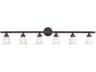 Livex Lighting Neptune 6-Light Bronze Glass Vanity Light