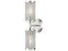 Livex Lighting Industro 2-Light Brushed Nickel Wall Sconce