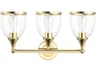 Livex Lighting Ashridge 3-Light Polished Brass Vanity Light