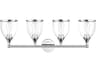 Livex Lighting Ashridge 4-Light Polished Chrome Vanity Light