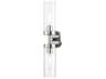 Livex Lighting Ludlow 2-Light Polished Chrome Glass Vanity Light