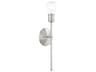 Livex Lighting Lansdale 1-Light Brushed Nickel Wall Sconce