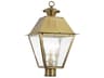 Livex Lighting Mansfield 3 - Light Outdoor Post Light