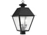 Livex Lighting Mansfield 3 - Light Outdoor Post Light