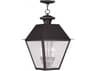 Livex Lighting Mansfield 3-light Outdoor Hanging Light