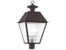Livex Lighting Mansfield 4 - Light Outdoor Post Light