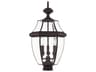 Livex Lighting Monterey 3 - Light Outdoor Post Light