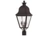 Livex Lighting Amwell 3 - Light Outdoor Post Light