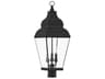 Livex Lighting Exeter 3 - Light Outdoor Post Light