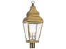 Livex Lighting Exeter 3 - Light Outdoor Post Light