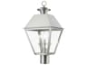 Livex Lighting Wentworth 3 - Light Outdoor Post Light