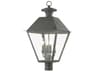 Livex Lighting Wentworth 4 - Light Outdoor Post Light