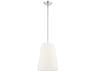 Livex Lighting Prato 1-Light Brushed Nickel Empire Geometric Mini Pendant