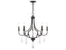 Livex Lighting Glendale 5-Light English Bronze Crystal Candelabra Chandelier