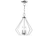 Livex Lighting Prism 3-Light Polished Chrome Pendant