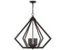 Livex Lighting Prism 6-Light Bronze Pendant