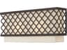 Livex Lighting Arabesque 2-Light English Bronze White Wall Sconce