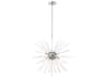 Livex Lighting Utopia 8-Light Polished Chrome Crystal Sputnik Pendant