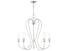 Livex Lighting Lucerne 5-Light Brushed Nickel Chandelier