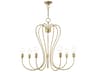 Livex Lighting Lucerne 7-Light Antique Brass Chandelier