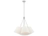 Livex Lighting Prato 4-Light Brushed Nickel Empire Pendant