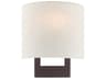 Livex Lighting Hayworth 1-Light Bronze Wall Sconce