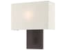Livex Lighting Hayworth 1-Light Bronze Wall Sconce
