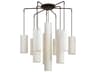 Livex Lighting Strathmore 15-Light Bronze Cylinder Pendant