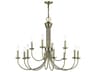 Livex Lighting Estate 12-Light Antique Brass Chandelier