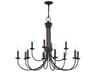 Livex Lighting Estate 12-Light Bronze Chandelier
