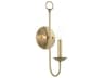 Livex Lighting Estate 1-Light Antique Brass Wall Sconce