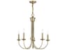 Livex Lighting Estate 5-Light Antique Brass Candelabra Chandelier