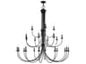 Livex Lighting Estate 24-Light Black Chandelier