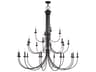Livex Lighting Estate 24-Light Bronze Chandelier