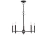 Livex Lighting Bennington 5-Light Bronze Crystal Candelabra Chandelier