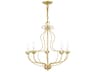 Livex Lighting Katarina 5-Light Soft Gold Candelabra Chandelier