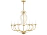 Livex Lighting Katarina 7-Light Soft Gold Candelabra Chandelier
