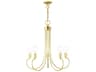Livex Lighting Bari 5-Light Polished Brass Chandelier